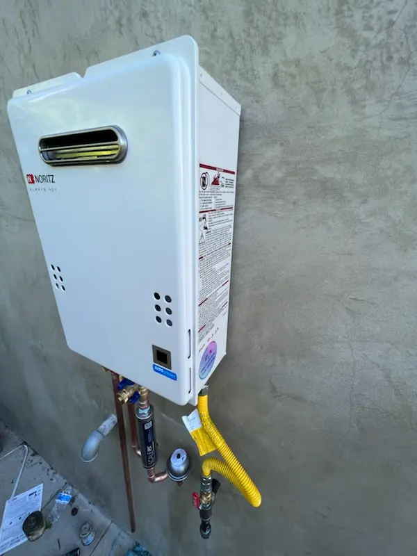 Tankless water heater installation for Dexter homes